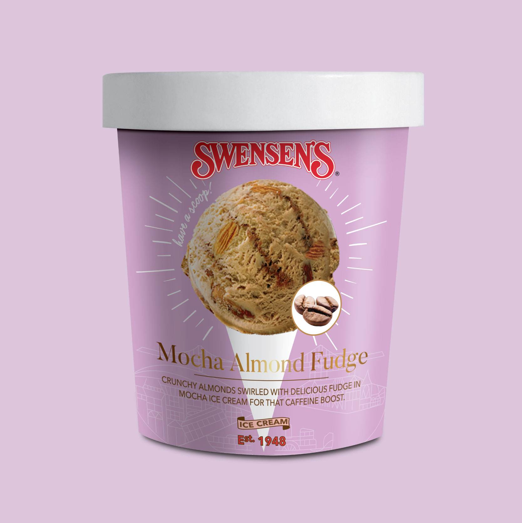 Sticky Chewy Chocolate Ice Cream Pint | Swensen's Singapore